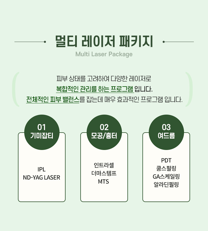 멀티레이저패키지